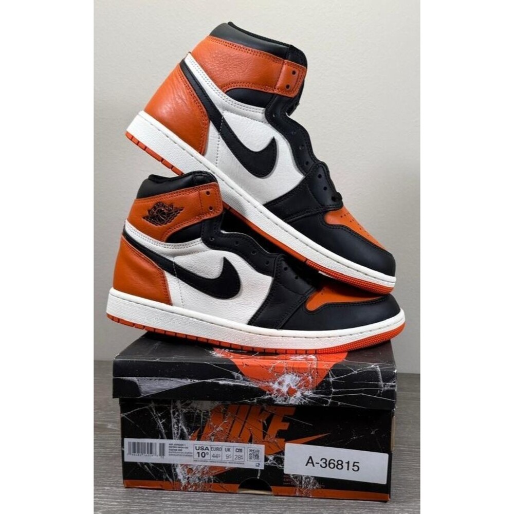 Air Jordan 1 Retro OG 2025 High Shattered Backboard DZ5485-008 Size 10.5